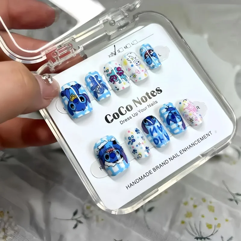 Anime Merchandise Nepal - Unghie finte Disney Stitch, carine decorazioni
