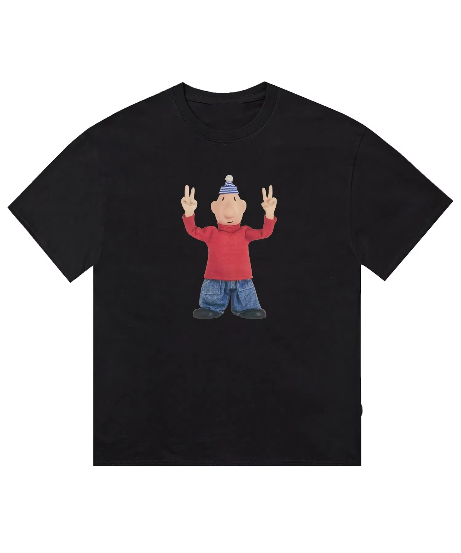 Popular Anime Merchandise - T-shirt con stampa grafica di personaggi