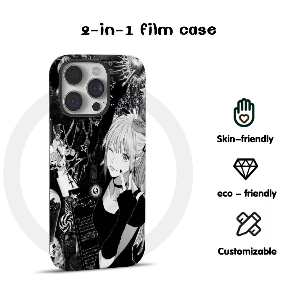 Phone Case Anime - Custodia per telefono Misa Y2K Death