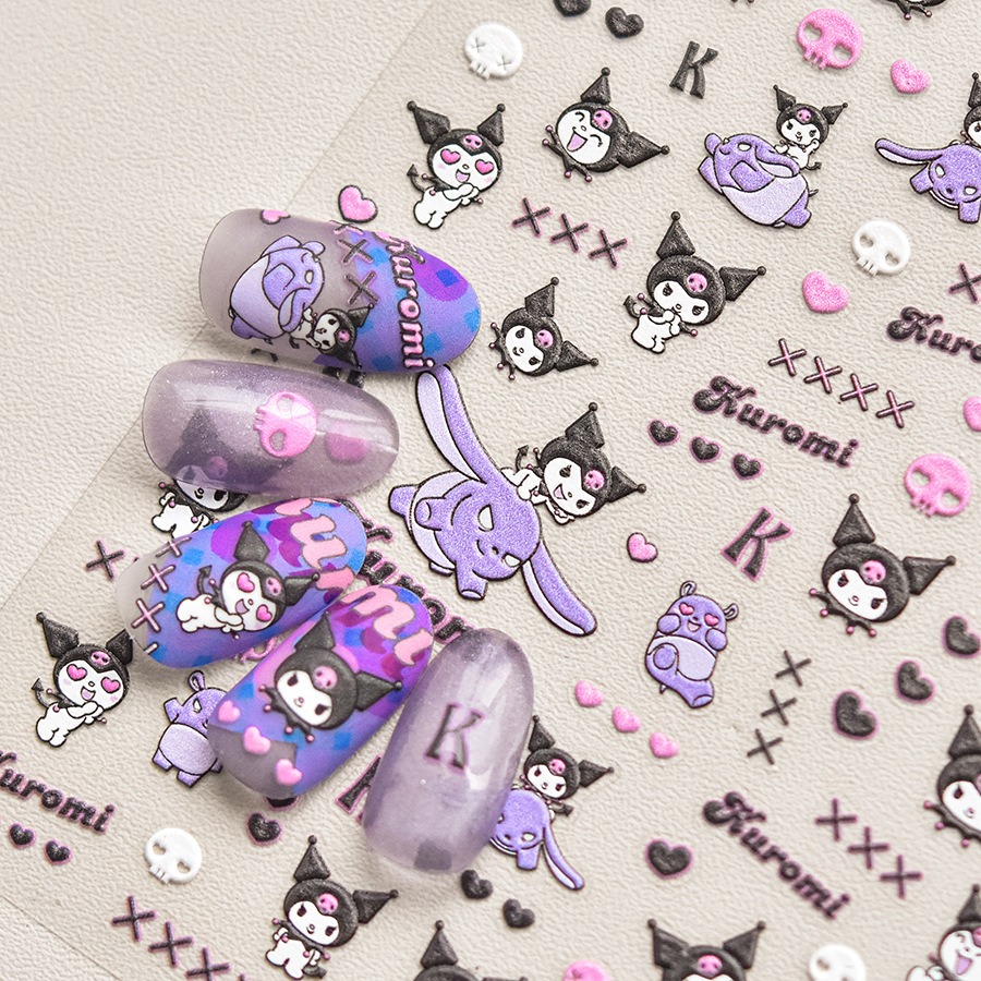 1PCS 5D Sanrio Cartoon Kuromi  - Anime Merchandise Nepal recensione e prezzo