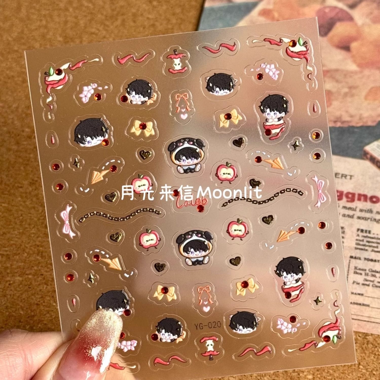 Adesivi per Unghie Anime Love  - Anime Merchandise Nepal recensione e prezzo